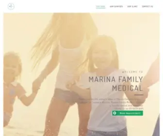 Marinafamilymedical.com.au(Coomera Waters Medical Centre) Screenshot
