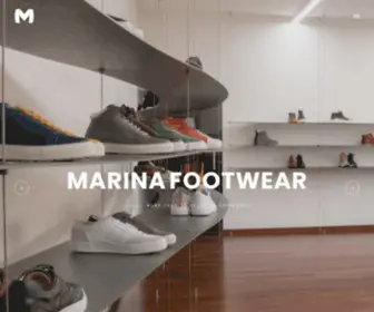 Marinafootwear.com(marinafootwear) Screenshot