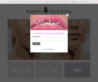 Marinajagemann.com(Marina Jagemann) Screenshot
