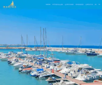 Marinakyrenia.com(Luxury Marina in Kyrenia City Center) Screenshot