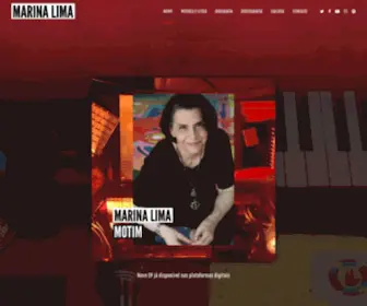 Marinalima.com.br(Site oficial Marina Lima) Screenshot