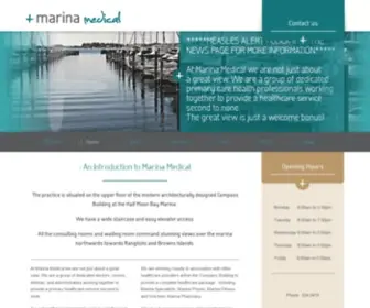 Marinamedical.co.nz(An Introduction to Marina Medical) Screenshot