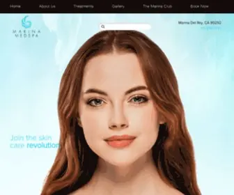 Marinamedspa.com(Marina Medspa) Screenshot