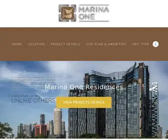 Marinaoneresidencessg.com(Marina One Residences) Screenshot