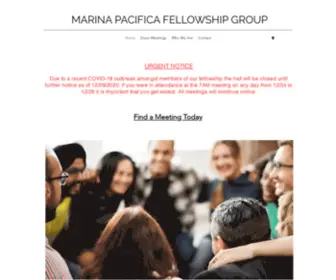 Marinapacificafellowship.com(Marina Pacifica Fellowship Group) Screenshot