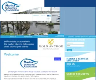 Marinas.net.au(Environmental Best Practices Online Course Launched) Screenshot