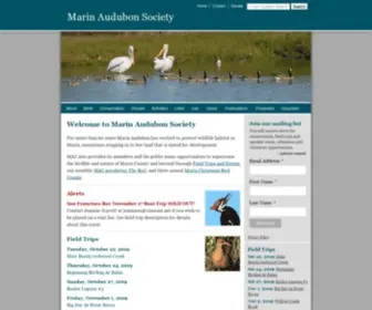 Marinaudubon.org(Marin Audubon Society) Screenshot