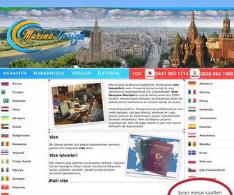 Marinavize.com.tr(Marina Turizm Vize Ba) Screenshot