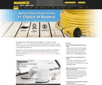 Marinco.com(Marinco Electrical Group) Screenshot