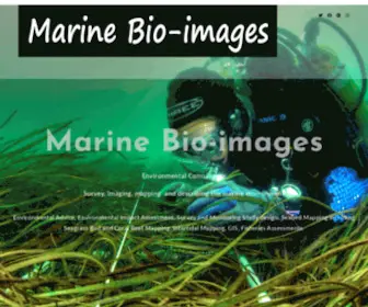 Marine-Bio-Images.com(Ecological surveys and mapping of the marine environment) Screenshot