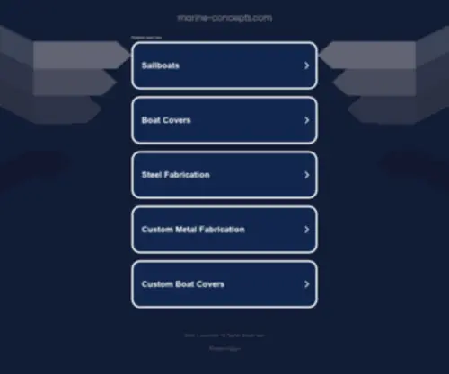 Marine-Concepts.com(Boating Tarpon Springs) Screenshot
