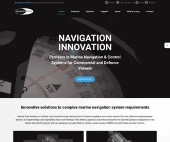Marine-Data.co.uk(Marine Data Systems) Screenshot
