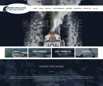 Marine-Specialties.com(Marine Specialties) Screenshot