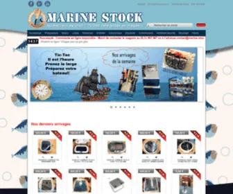 Marine-Stock.com(Arrivages Accastillage) Screenshot