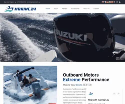 Marine24.eu(Suzuki & Yamaha outboards) Screenshot