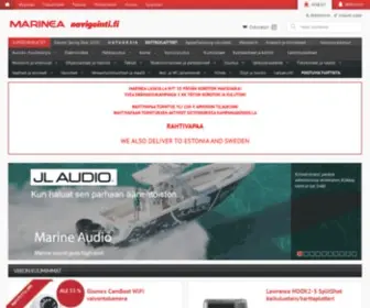 Marinea.fi(Marinea erikoisliike ja verkkokauppa) Screenshot