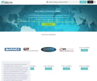 Marinearena.co.uk(Marine Arena Marine Arena) Screenshot