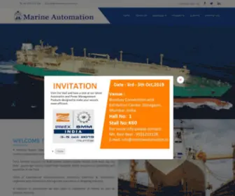 Marineautomation.in(Marine Automation) Screenshot