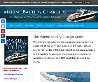 Marinebatterychargerguide.com(Marine Battery Charger Store) Screenshot