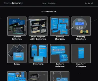 Marinebatteryco.store(Marinebatteryco store) Screenshot