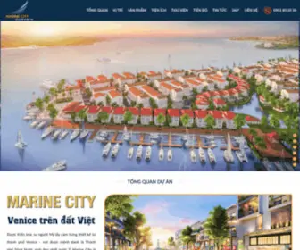 Marinecity.vn(BIỆT THỰ NHÀ PHỐ MARINE CITY– Vị trí độc tôn giữa thành phố biển Hotline) Screenshot