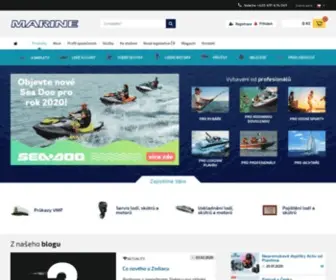 Marine.cz(Lodě a motorové čluny Marine) Screenshot