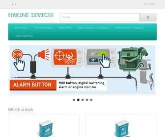 Marinedevices.uk(Marine Devices) Screenshot