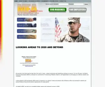 Marineea.org(The Marine Executive Association) Screenshot