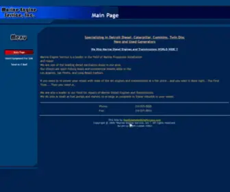 Marineengineserviceinc.com(Marine Engine Service) Screenshot