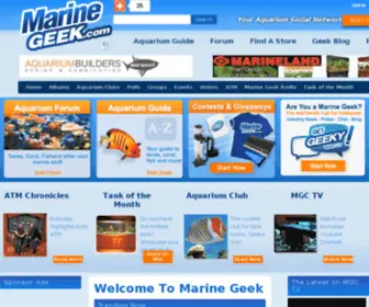 Marinegeek.com(Marine Geek) Screenshot