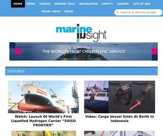 Marineinsight.com(Marine Insight) Screenshot