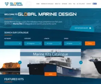 Marinekits.com(Global Marine Design) Screenshot