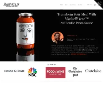 Marinellisauce.com(Marinelli True) Screenshot