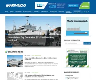 Marinelog.com(Marine Log) Screenshot