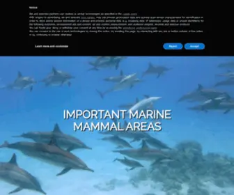 Marinemammalhabitat.org(Marine Mammal Protected Areas Task Force) Screenshot