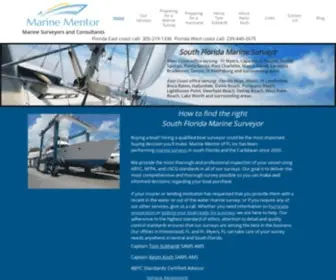 Marinementor.com(South Florida Marine Surveyor) Screenshot