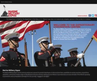 Marinemilitaryexpos.com(Marine Military Expos) Screenshot