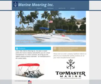 Marinemooring.com(Marine Mooring Inc) Screenshot