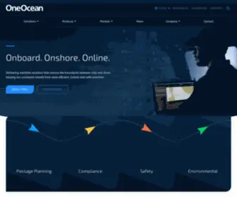 Marinepress.com(ChartCo and Marine Press merge to create OneOcean) Screenshot