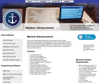 Marineradvancement.com(Mariner Advancement) Screenshot