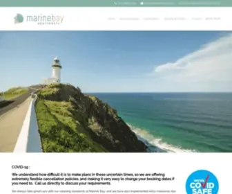 Marinerbay.com.au(The selection of our two and three bedroom apartments) Screenshot