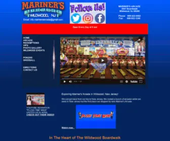 Marinersarcade.com(Marinersarcade) Screenshot