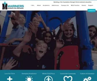 Marinerschristianschool.com(Christian School) Screenshot