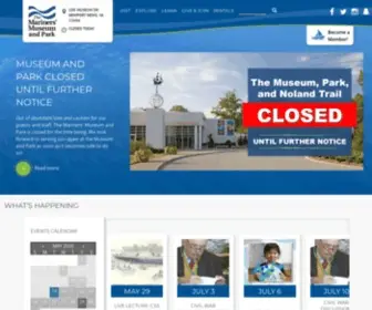 Marinersmuseum.org(The Mariners' Museum and Park) Screenshot