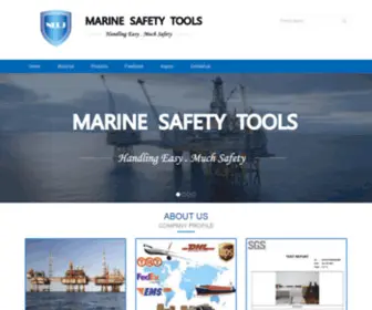 Marinesafetytools.com(NLLJ Marine safety tools) Screenshot