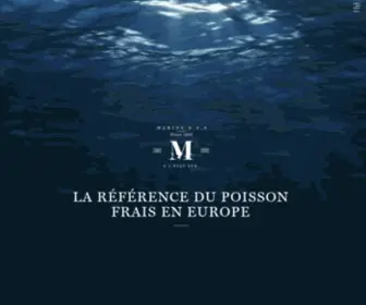 Marinesas.com(MARINE SAS) Screenshot