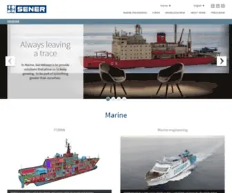 Marine.sener(Official Web) Screenshot