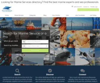 Marineservices.ltd(Marine Services Directory) Screenshot