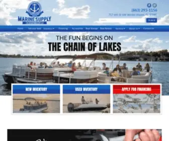 Marinesupplyboats.com(Home Marine Supply Winter Haven) Screenshot