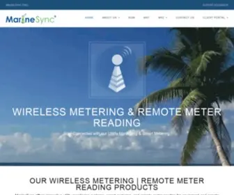 Marinesync.com(MarineSync Wireless Metering) Screenshot
